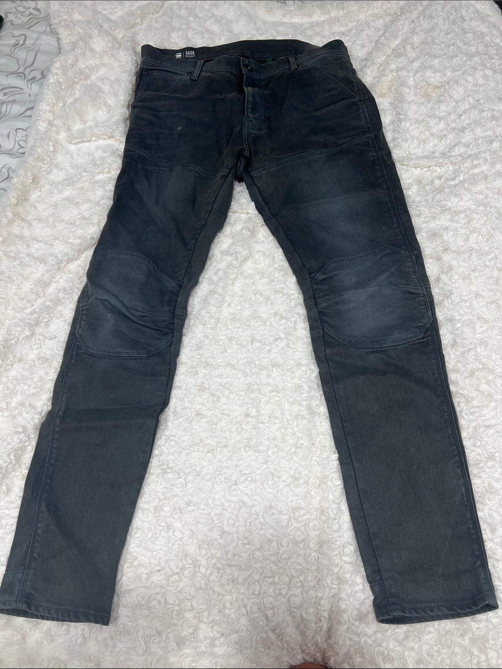G-Star Men's Skinny Jeans with Knee Panel Detailing Length 32 Width 34